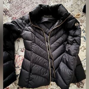 Michael Kors Black Quilted Puffer Jacket
